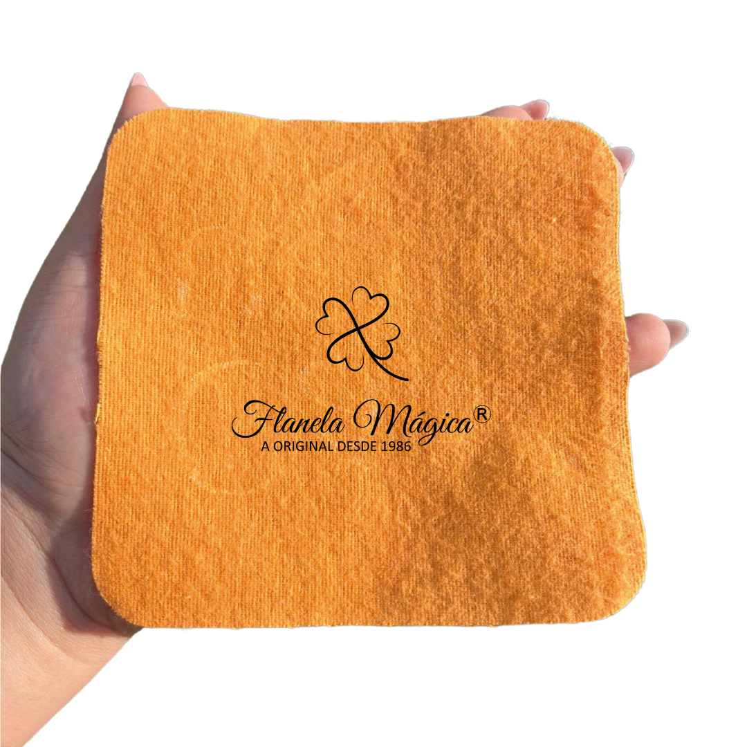 1000 unidades com Logo da Flanela Mágica® | Baby G 13x13 cm