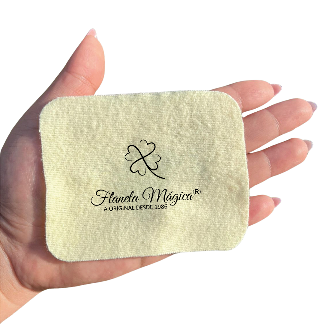 1000 unidades com Logo da Flanela Mágica® | Petit 10x8 cm