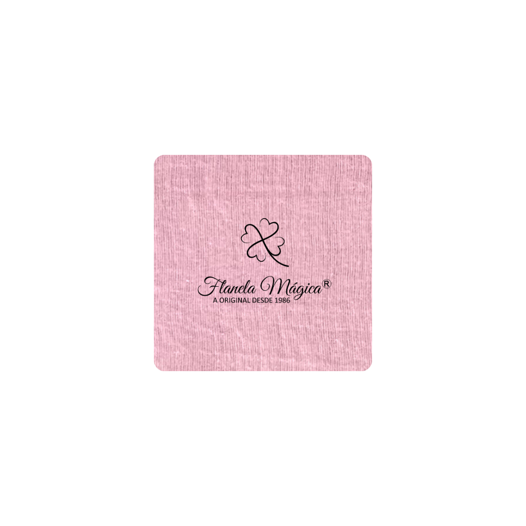 1000 unidades com Logo da Flanela Mágica® | Baby P 9x9 cm