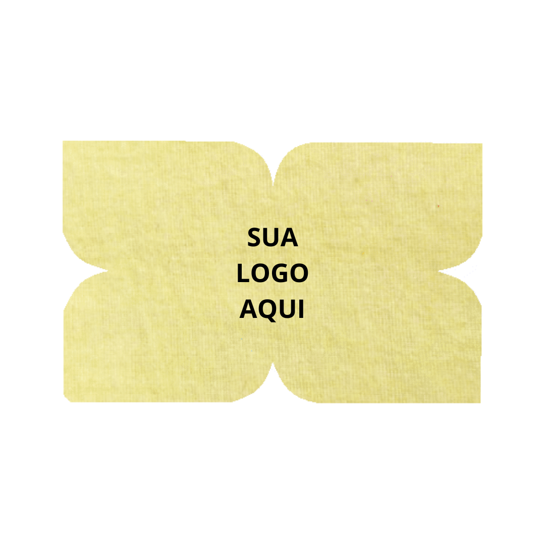 1000 unidades Personalizadas | Borboleta 10x16 cm