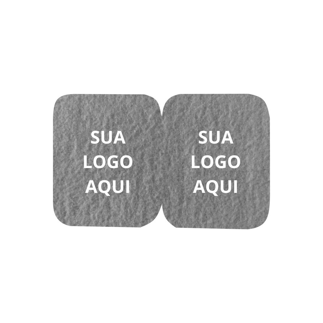 500 unidades Personalizadas Premium | Dupla 10x16 cm