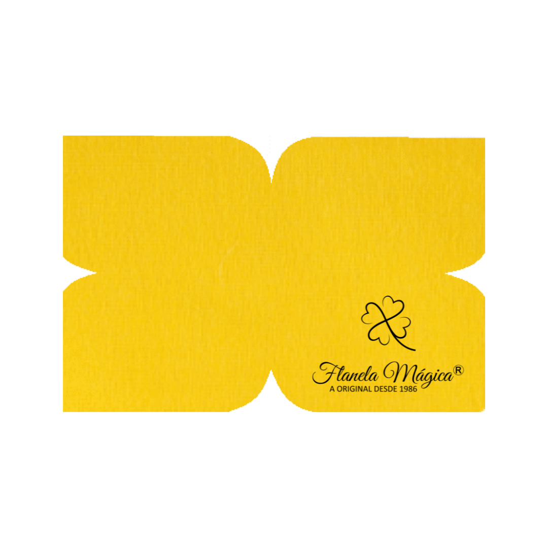 1000 unidades com Logo da Flanela Mágica® | Borboleta 10x16 cm