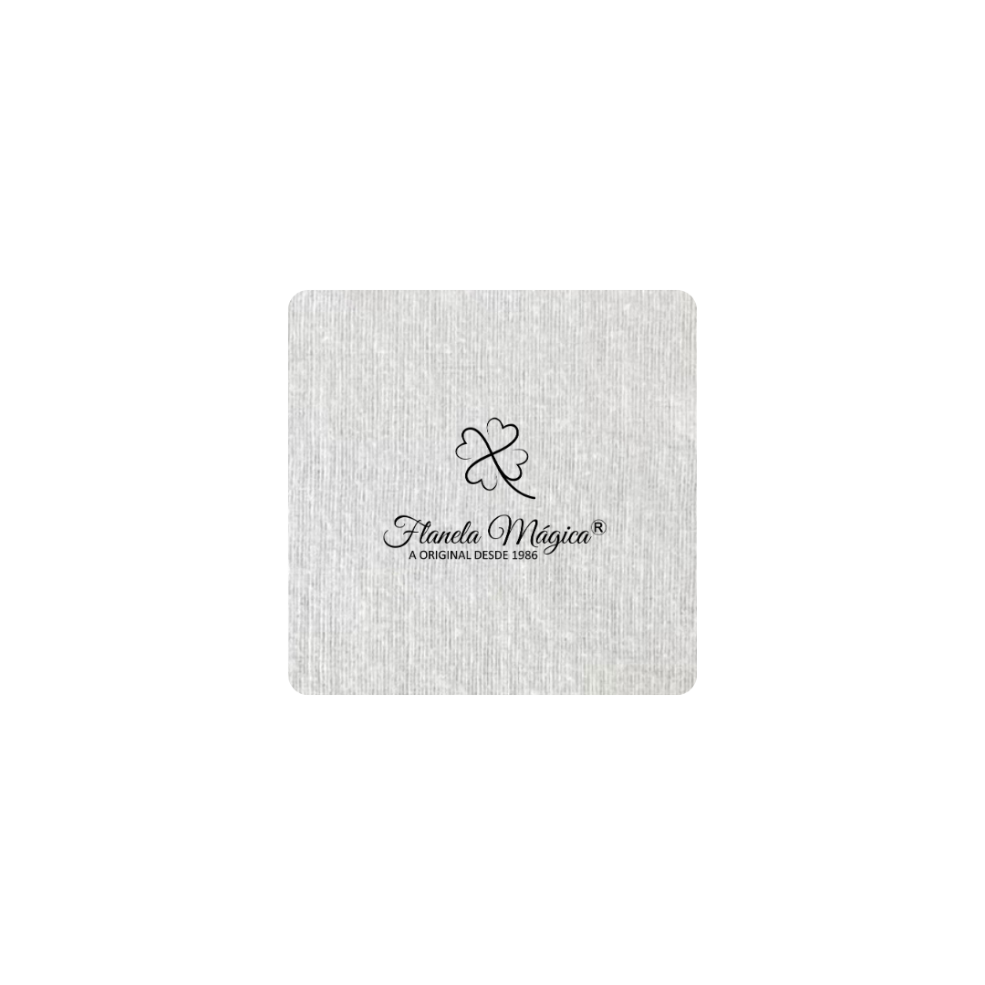 1000 unidades com Logo da Flanela Mágica® | Baby G 13x13 cm