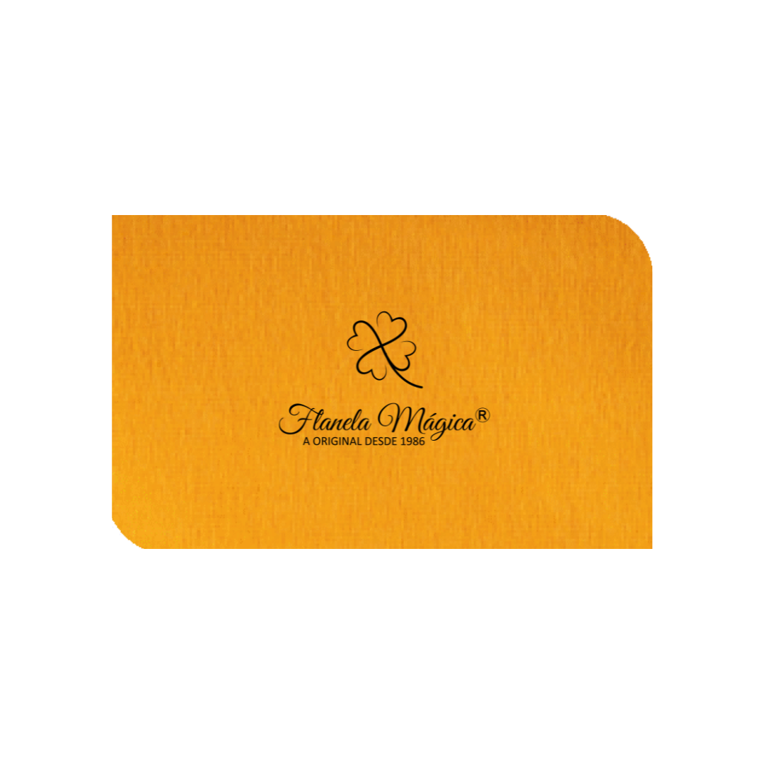 1000 unidades com Logo da Flanela Mágica® | Folha 10x16 cm