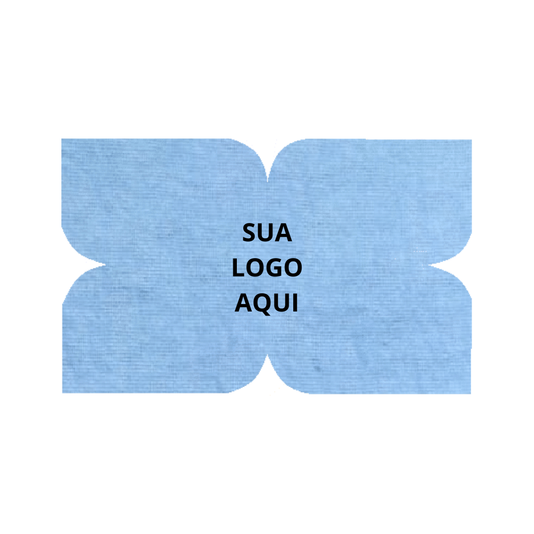 1000 unidades Personalizadas | Borboleta 10x16 cm
