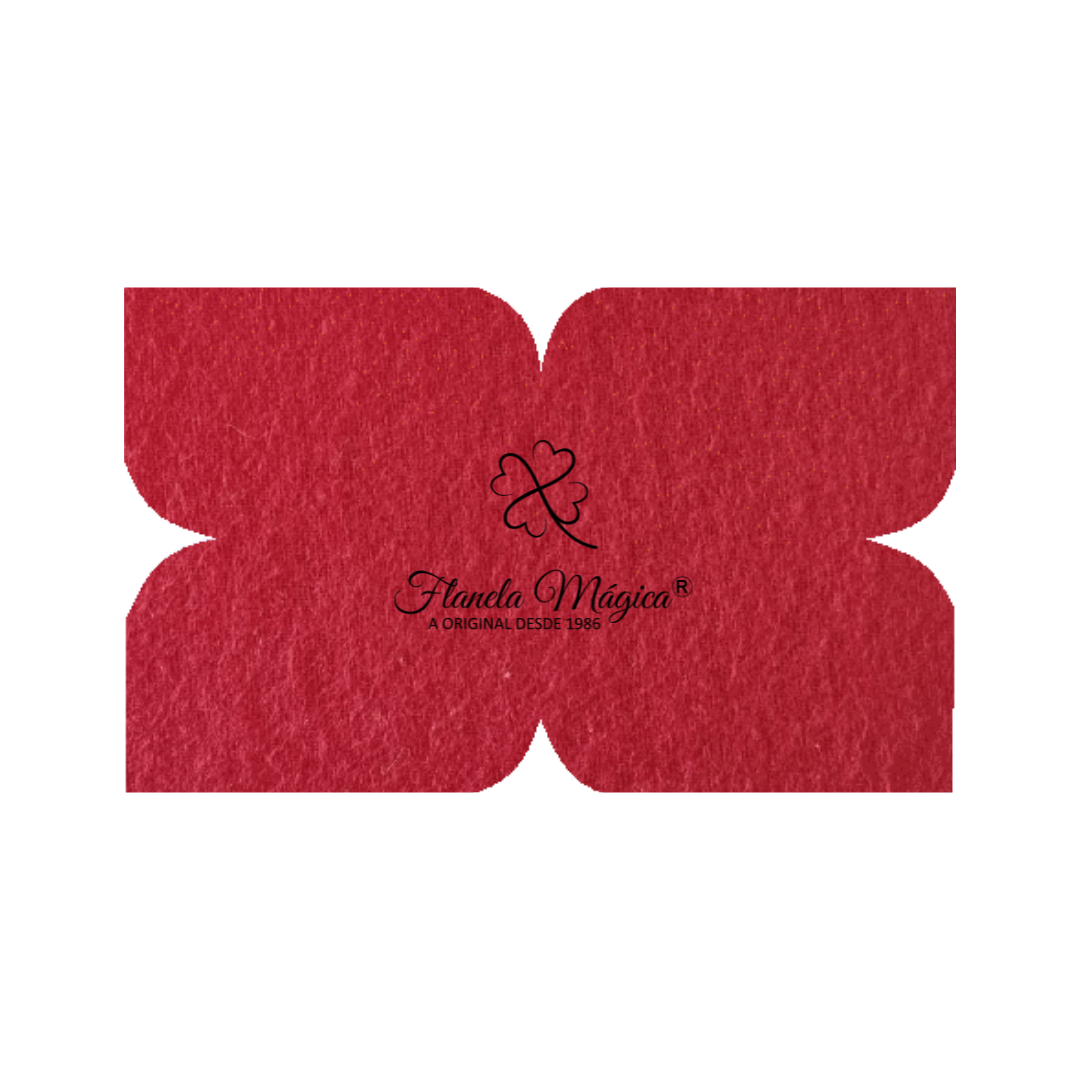 1000 unidades com Logo da Flanela Mágica® | Borboleta 10x16 cm