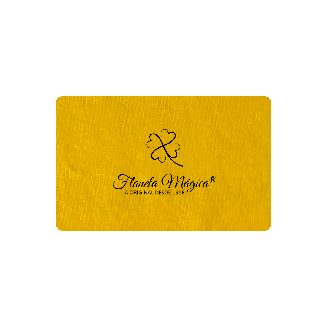 1000 unidades com Logo da Flanela Mágica® | Clássica 10x16 cm