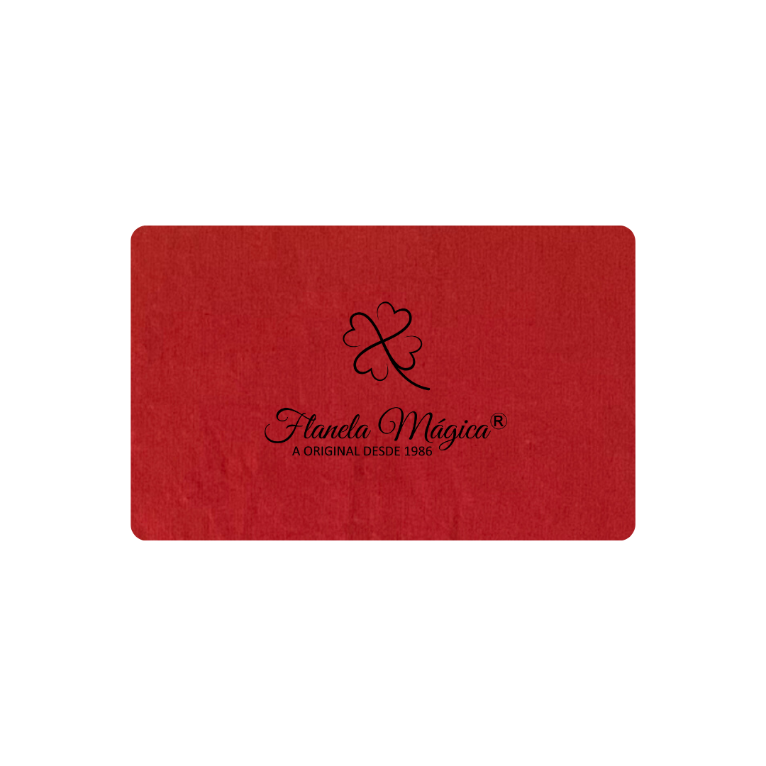 1000 unidades com Logo da Flanela Mágica® | Clássica 10x16 cm