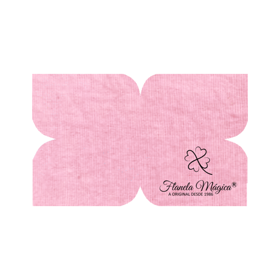 1000 unidades com Logo da Flanela Mágica® | Borboleta 10x16 cm