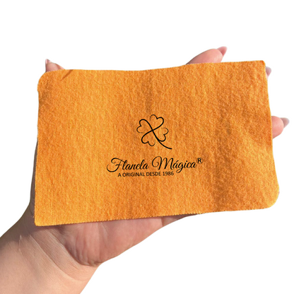 1000 unidades com Logo da Flanela Mágica® | Folha 10x16 cm