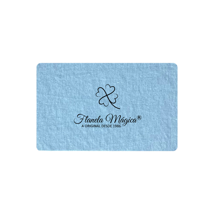 1000 unidades com Logo da Flanela Mágica® | Clássica 10x16 cm