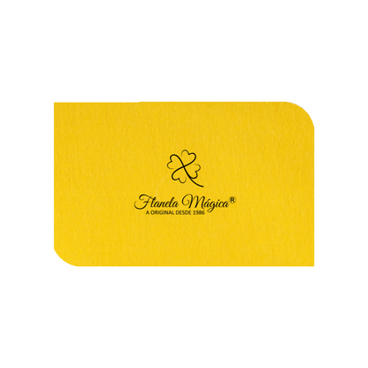 1000 unidades com Logo da Flanela Mágica® | Folha 10x16 cm