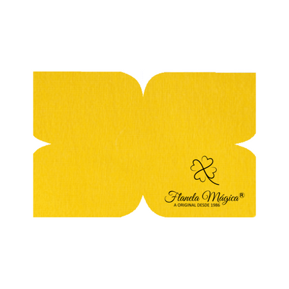 1000 unidades com Logo da Flanela Mágica® | Borboleta 10x16 cm