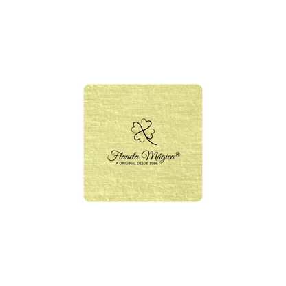 1000 unidades com Logo da Flanela Mágica® | Baby P 9x9 cm