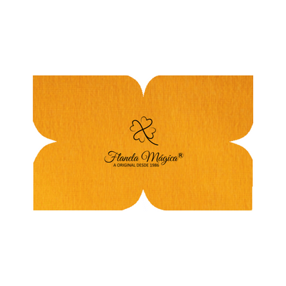 1000 unidades com Logo da Flanela Mágica® | Borboleta 10x16 cm