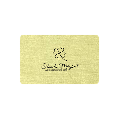 1000 unidades com Logo da Flanela Mágica® | Clássica 10x16 cm