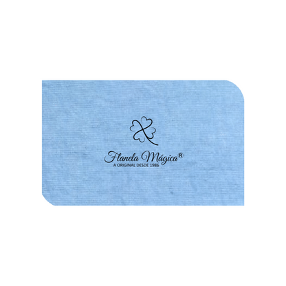 1000 unidades com Logo da Flanela Mágica® | Folha 10x16 cm