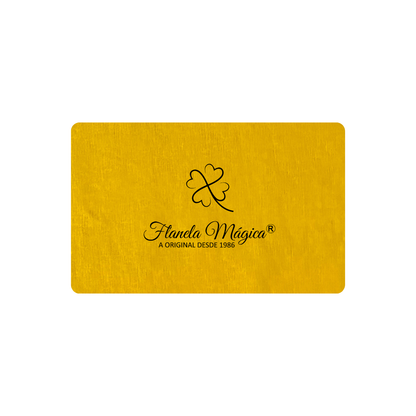 1000 unidades com Logo da Flanela Mágica® | Clássica 10x16 cm