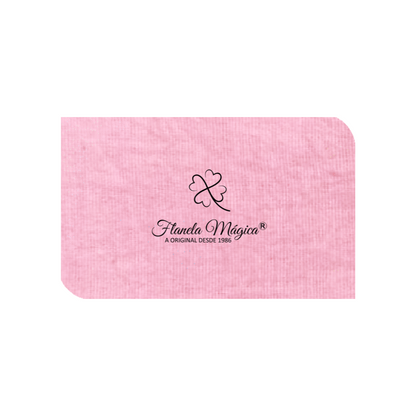 1000 unidades com Logo da Flanela Mágica® | Folha 10x16 cm