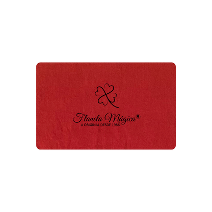 1000 unidades com Logo da Flanela Mágica® | Clássica 10x16 cm