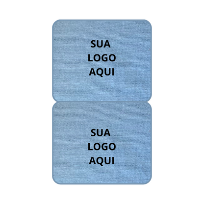 1000 unidades Personalizadas | Dupla 10x16 cm